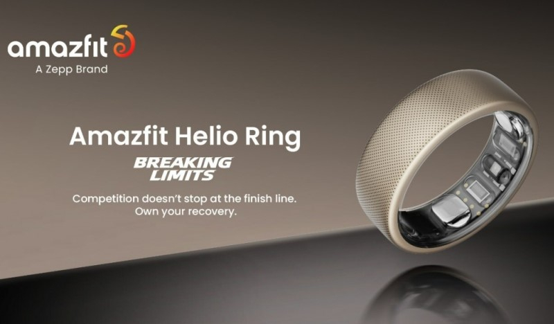 Умное кольцо Amazfit Helio Ring поступит в продажу в этом месяце по цене $300