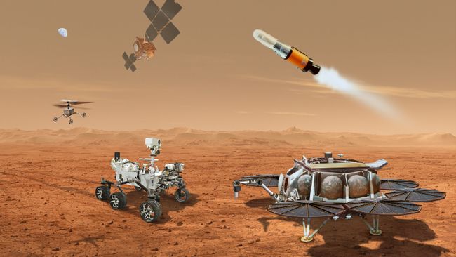 Перезагрузка миссии: NASA меняет подход к доставке образцов с Марса