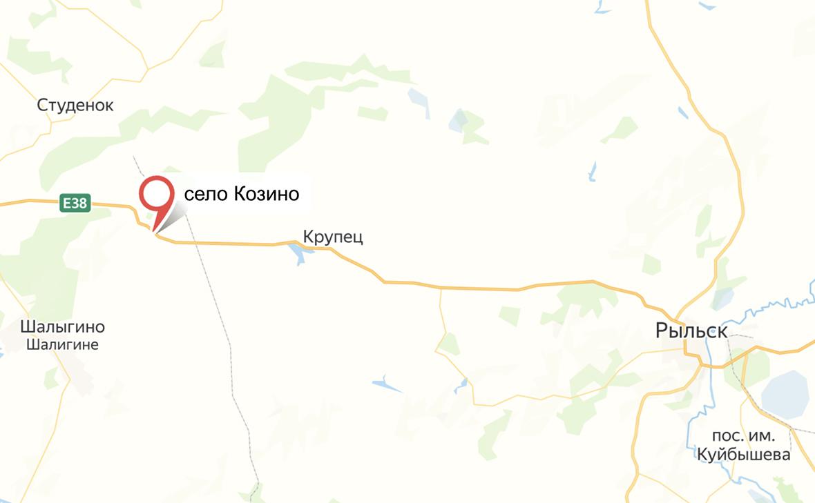 Двое жителей пострадали при обстреле курского села Козино